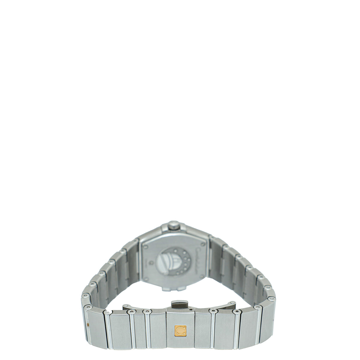 Omega Steel on Steel Diamond Constellation 27mm Quartz Watch