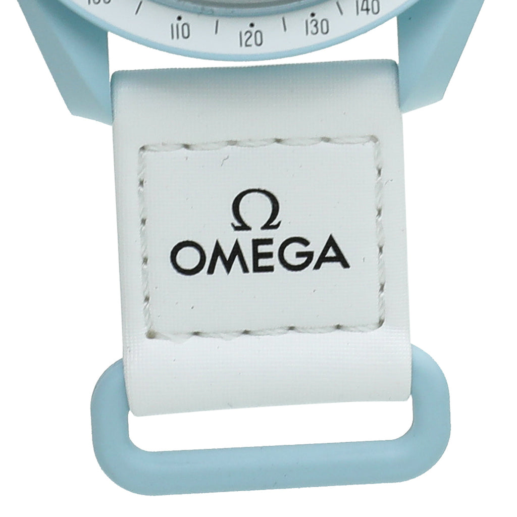 Omega Bicolor Mission To Uranus Bioceramic Quartz MoonSwatch