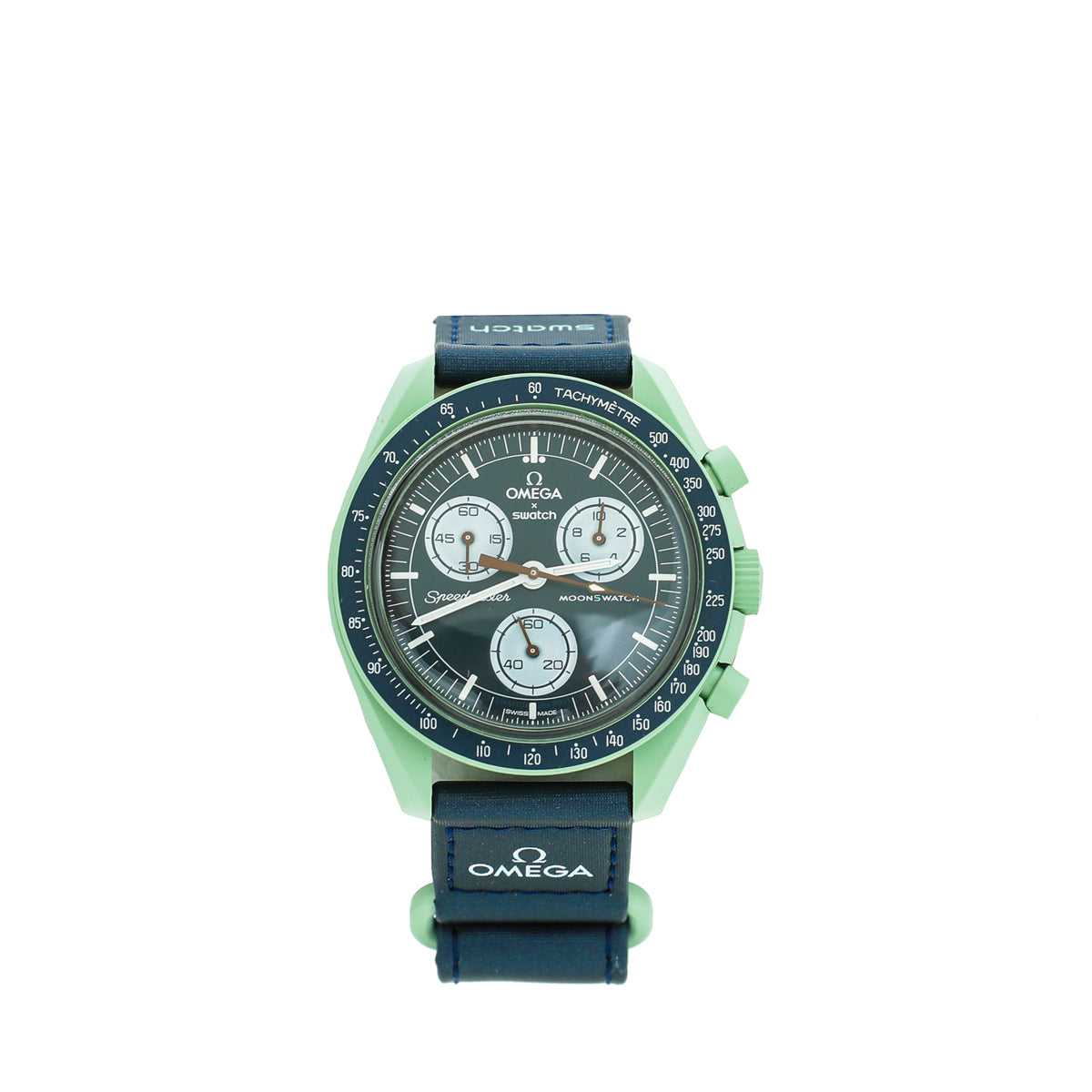 Omega Bicolor X Swatch Speedmaster Moonswatch Mission On Earth 42mm Swatch Watch
