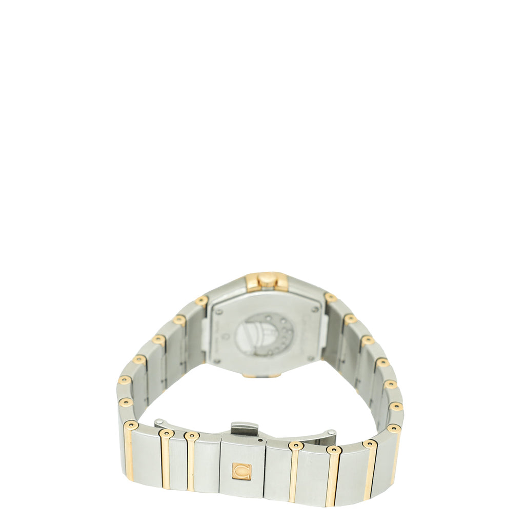 Omega Red Gold on Steel Constellation 27mm Quartz Watch