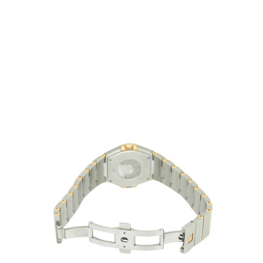Omega Red Gold on Steel Constellation 27mm Quartz Watch