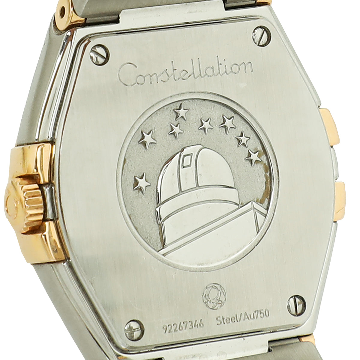 Omega Red Gold on Steel Constellation 27mm Quartz Watch