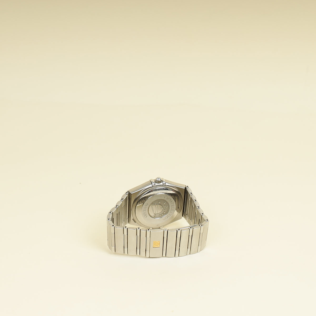 Omega Stainless Steel Daimond Constellation 50th Anniversary Automatic 35.5mm Watch