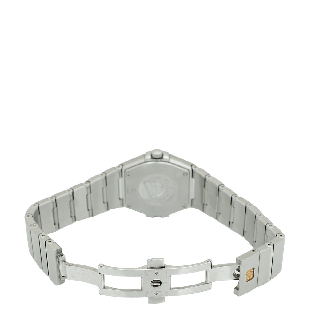 Omega Steel on Steel Constellation Quartz 27mm Watch