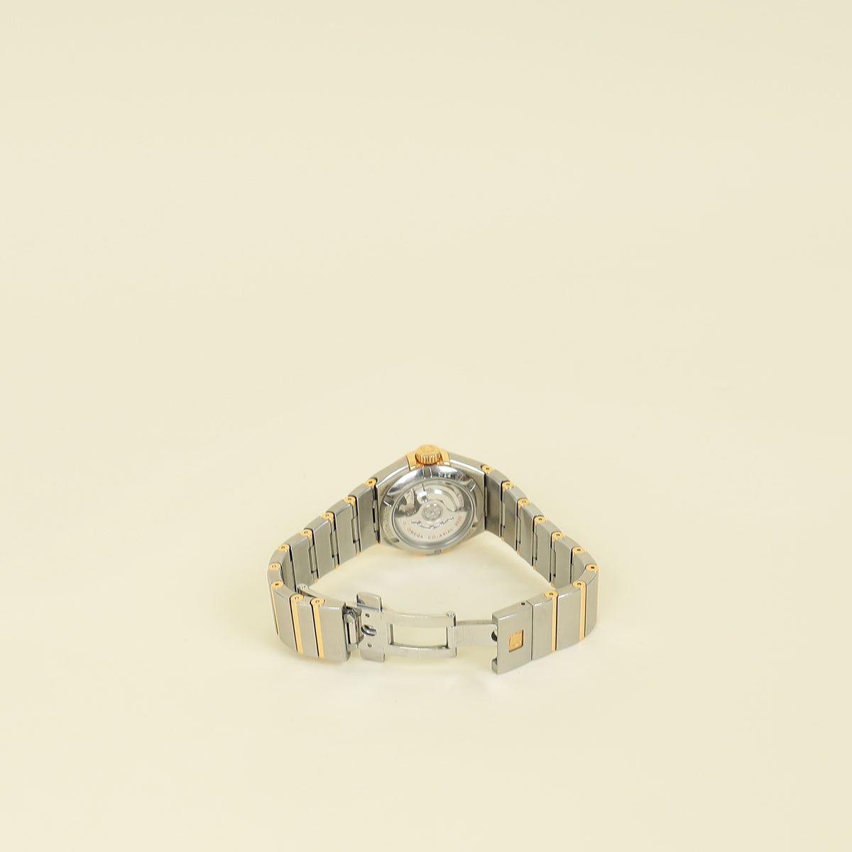 Omega 18K Rose Gold ST,ST Constellation Two Tone Diamond 27mm Automatic Movement Watch