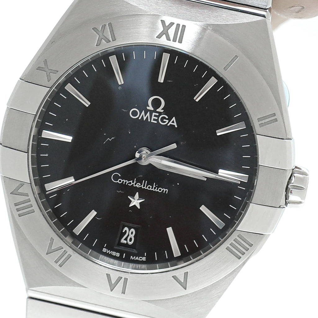 Omega Black ST.ST Constellation 36mm Quartz Watch