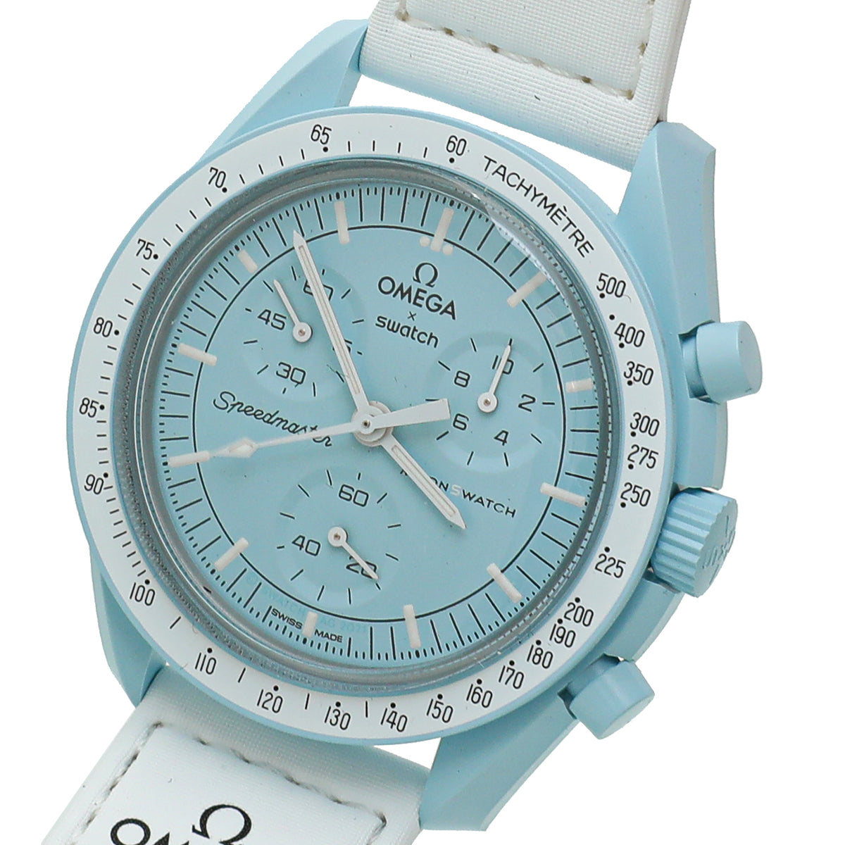 Omega Bicolor Mission To Uranus Bioceramic Quartz MoonSwatch