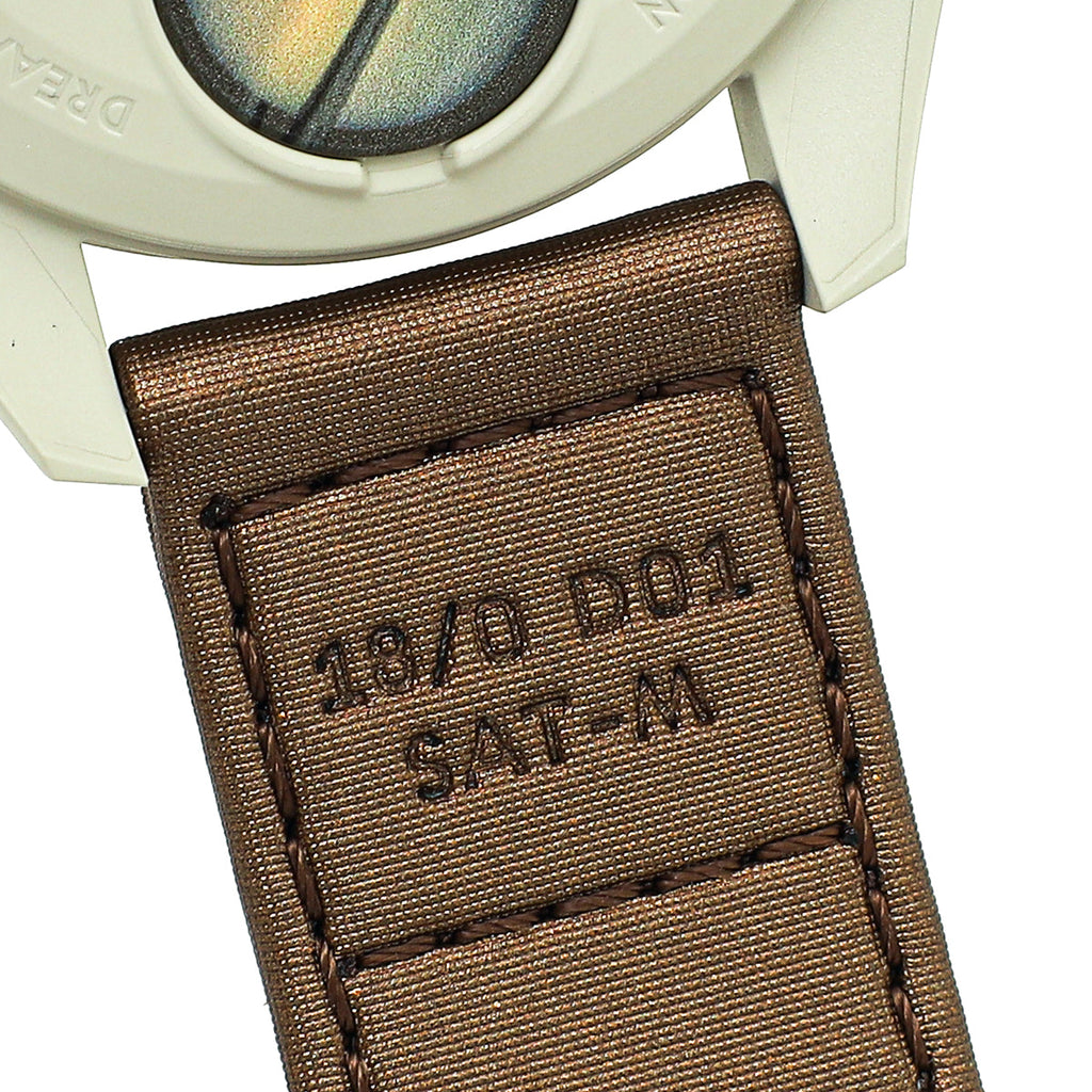 Omega Bicolor X Swatch Speedmaster Moonswatch Mission to Saturn Quartz 41mm Watch