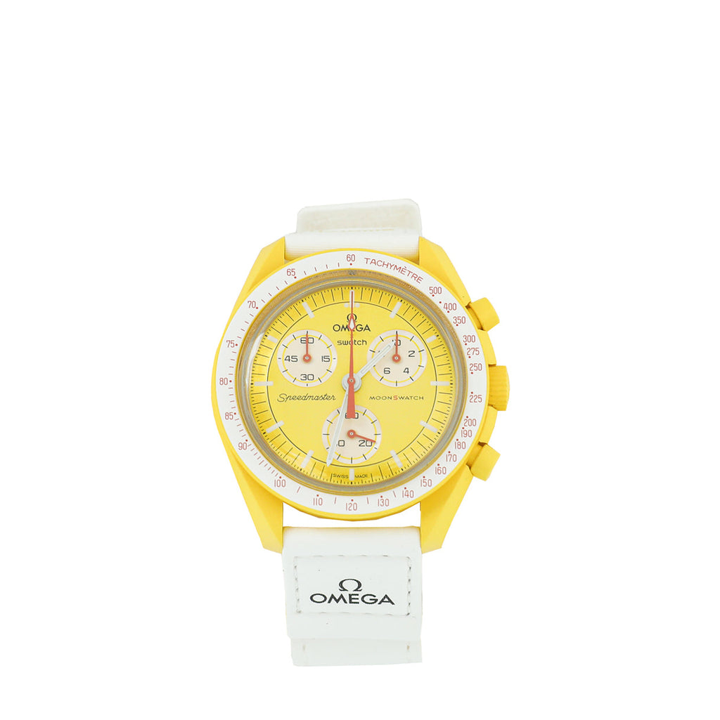 Omega Bicolor Bioceramic Mission To The Sun Quartz Watch