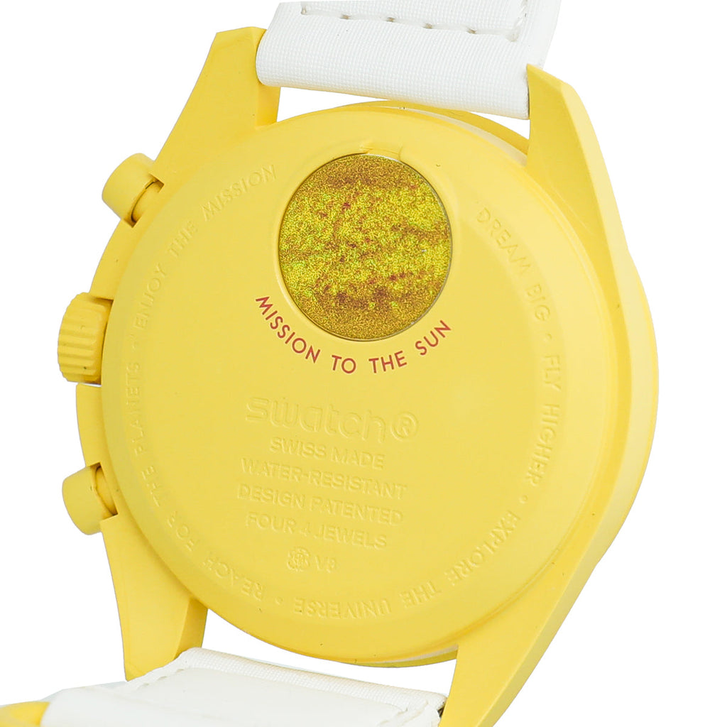 Omega Bicolor Bioceramic Mission To The Sun Quartz Watch