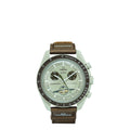 Omega Bicolor Swatch Speedmaster Moonswatch Mission to Saturn Quartz 41mm Watch