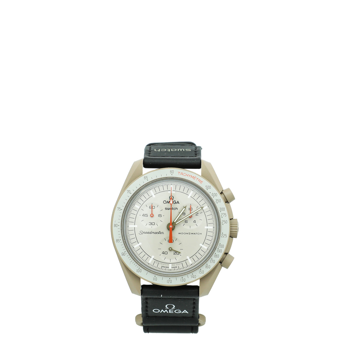Omega Tricolor Swatch Speedmaster Moonswatch Mission to Jupiter 40mm Watch