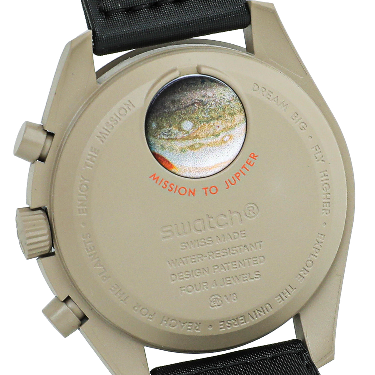 Omega Bicolor X Swatch Speedmaster Moonswatch Mission to Jupiter Quartz 41mm Watch