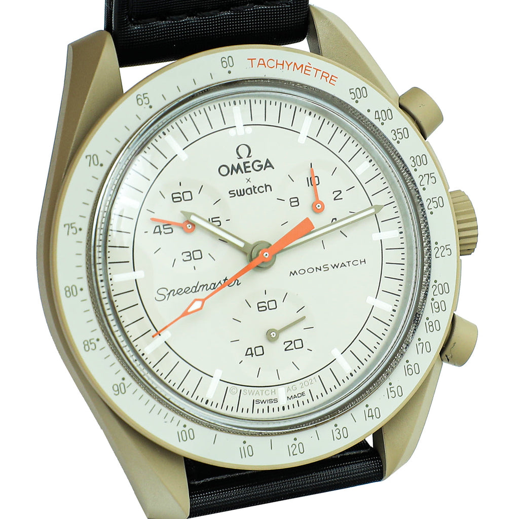 Omega Tricolor Mission to Jupiter Bioceramic Moonswatch