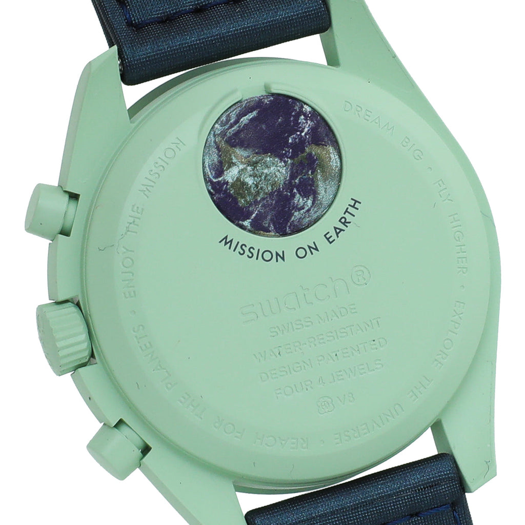 Omega Bicolor Speedmaster Moonswatch Mission On Earth 40mm Watch