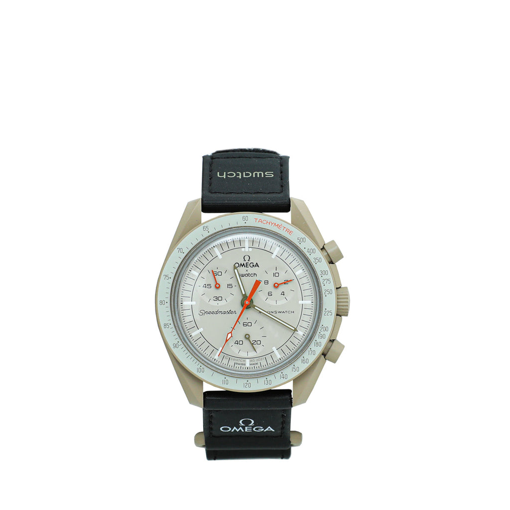 Omega Tricolor Swatch Speedmaster Moonswatch Mission to Jupiter 40mm Watch