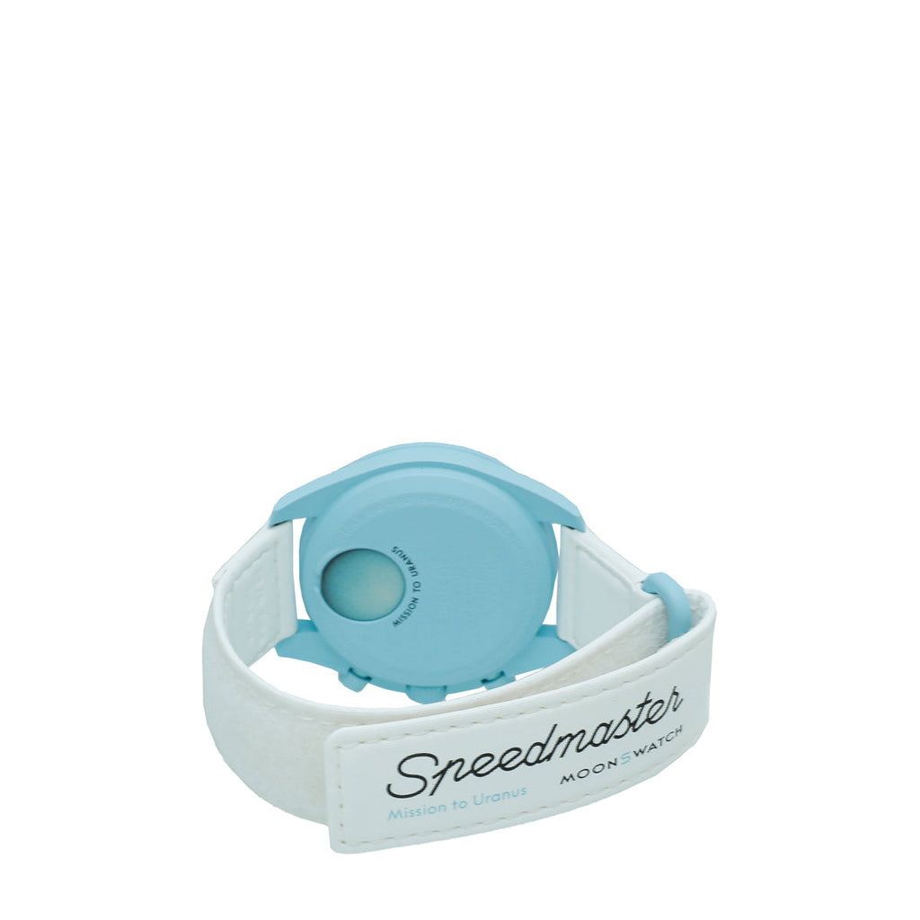 Omega Bicolor X Swatch Speedmaster Moonswatch Mission to Uranus 41mm Watch