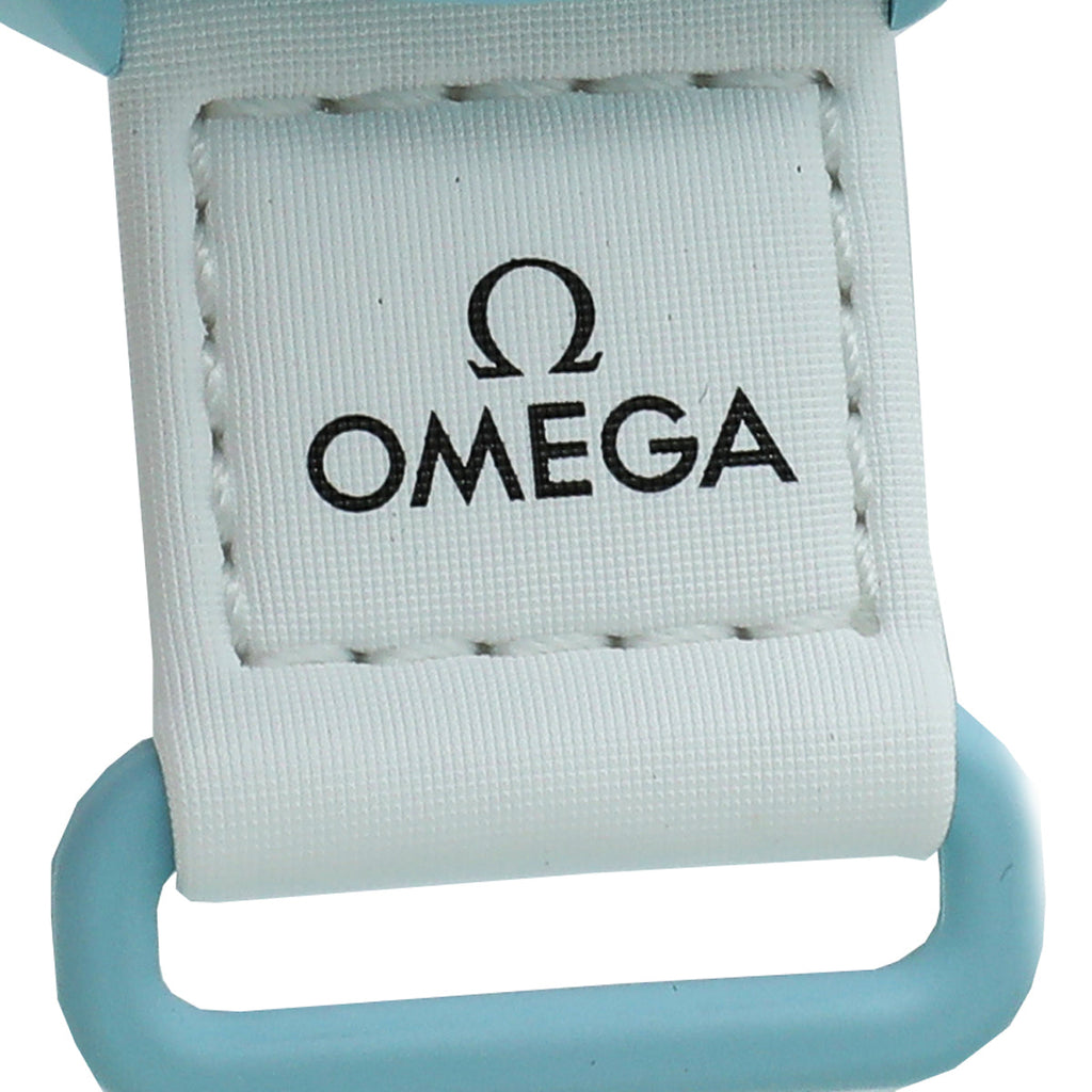 Omega Bicolor X Swatch Speedmaster Moonswatch Mission to Uranus 41mm Watch