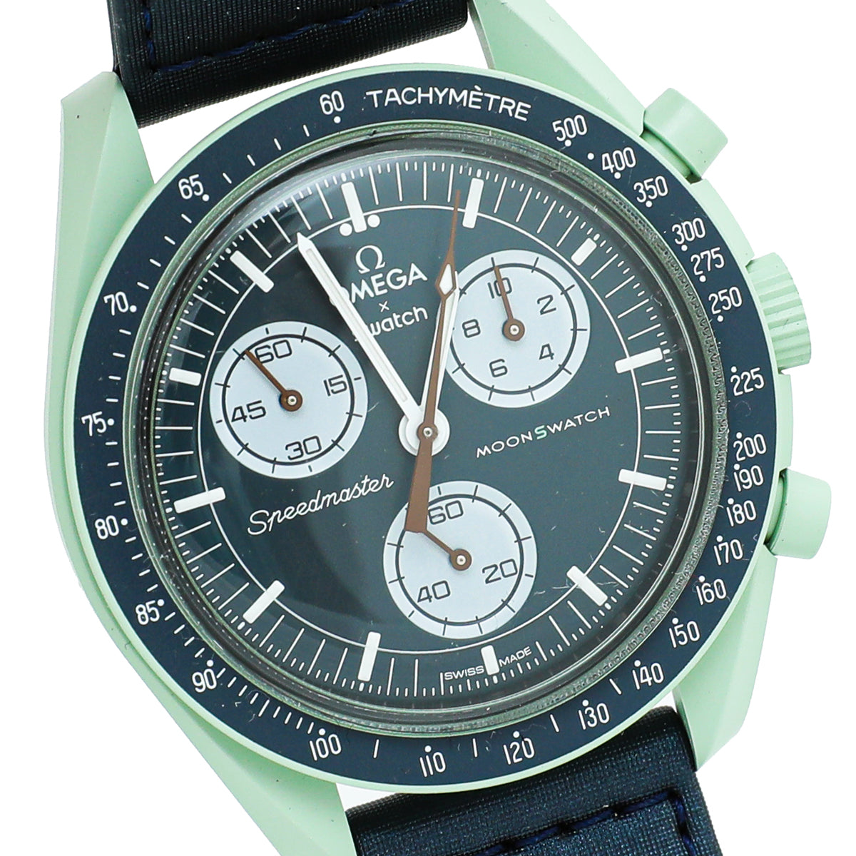 Omega X Swatch Speedmaster Moonswatch Mission on Earth Quartz 41mm Watch