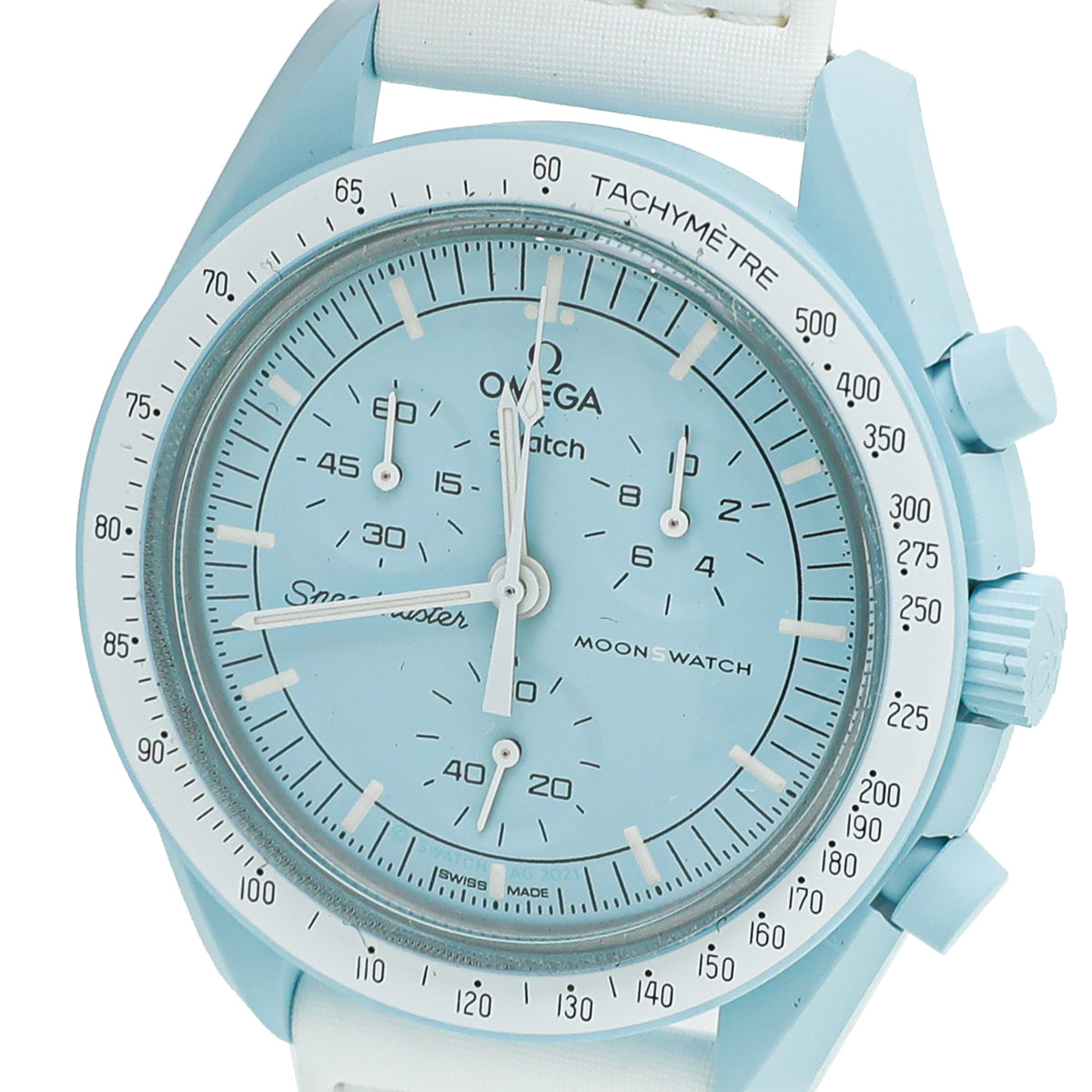 Omega Bicolor Mission To Uranus Bioceramic Quartz MoonSwatch