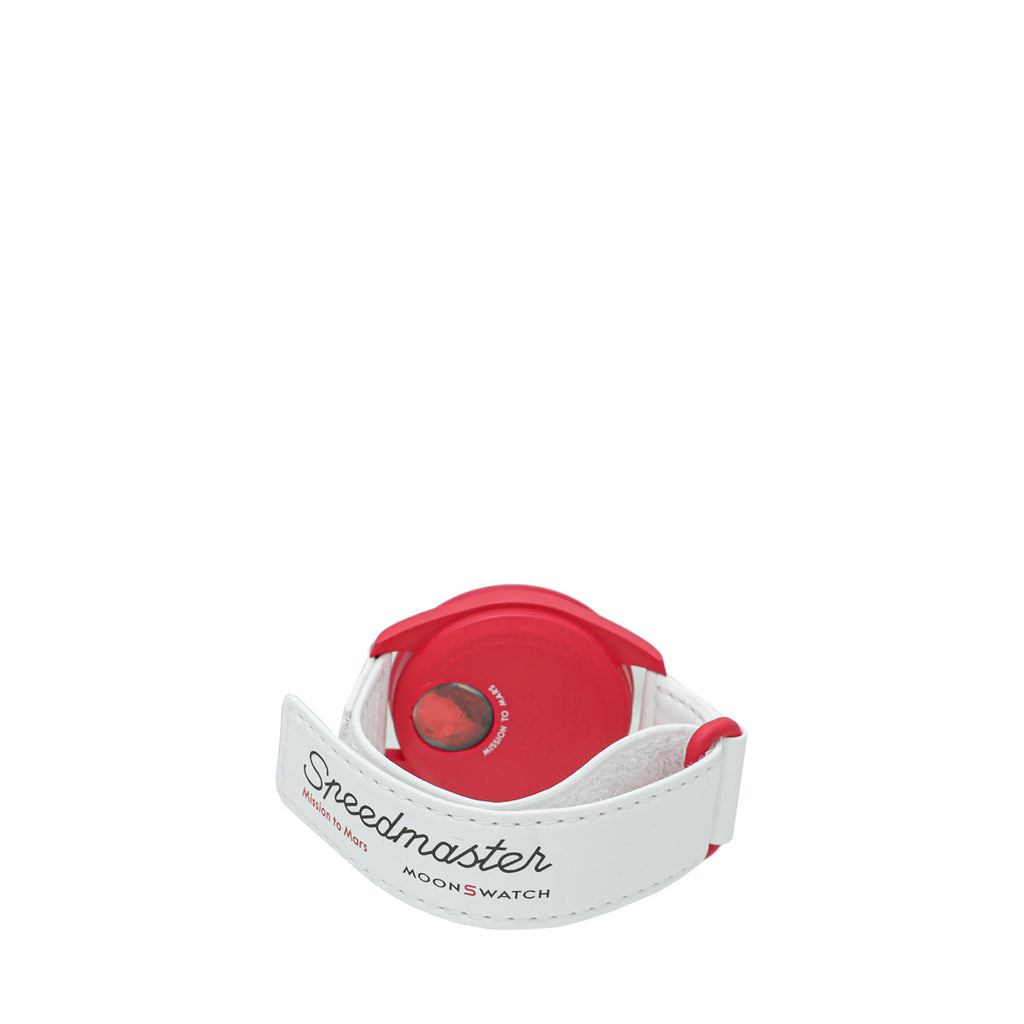 Omega Bicolor X Swatch Bioceramic Moonswatch Mission to Mars Watch