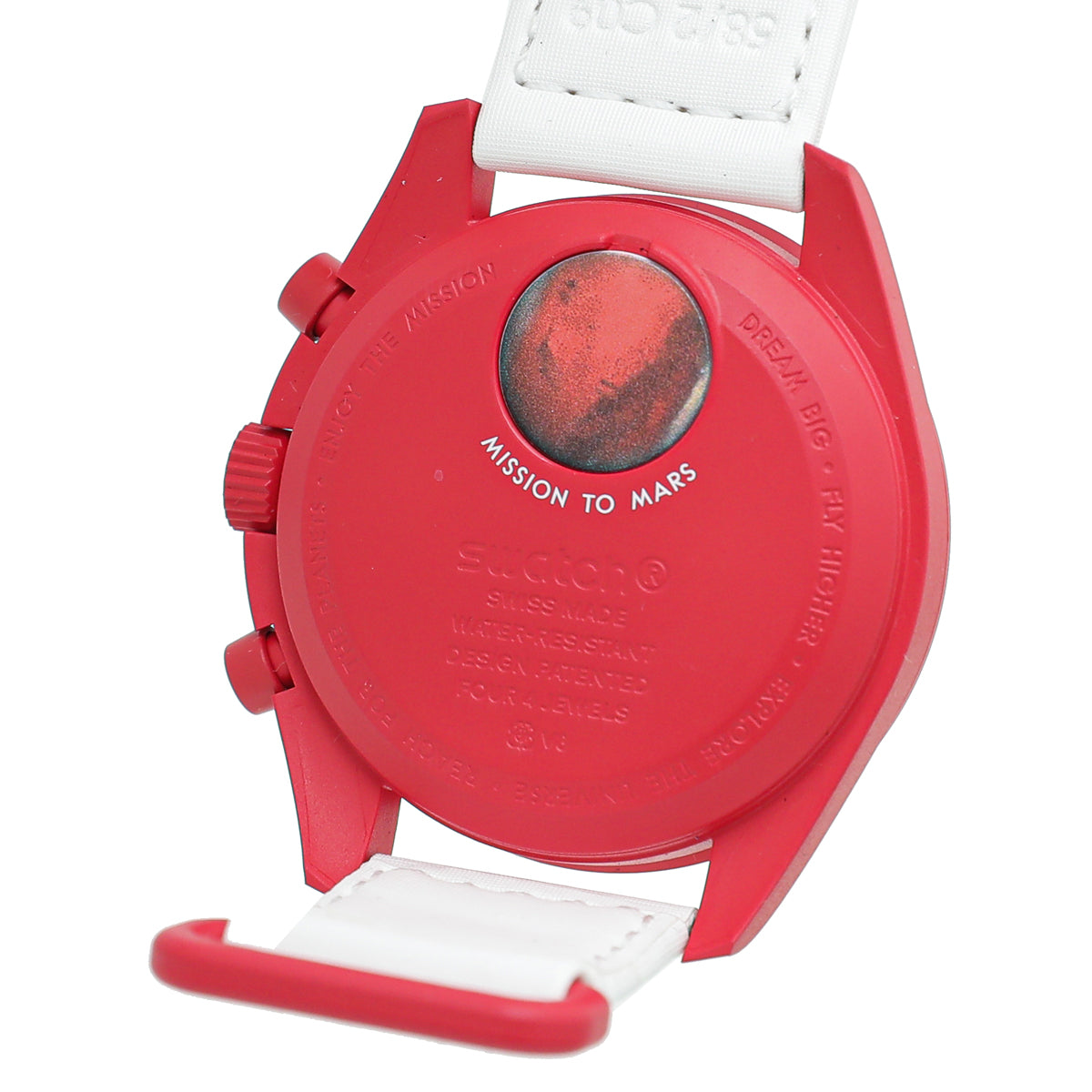 Omega Bicolor X Swatch Bioceramic Moonswatch Mission to Mars Watch