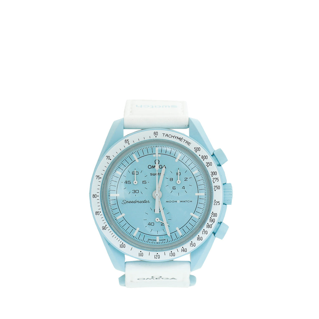 Omega Bicolor Mission To Uranus Bioceramic Quartz MoonSwatch