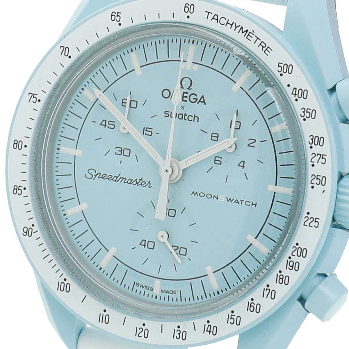 Omega Bicolor Mission To Uranus Bioceramic Quartz MoonSwatch