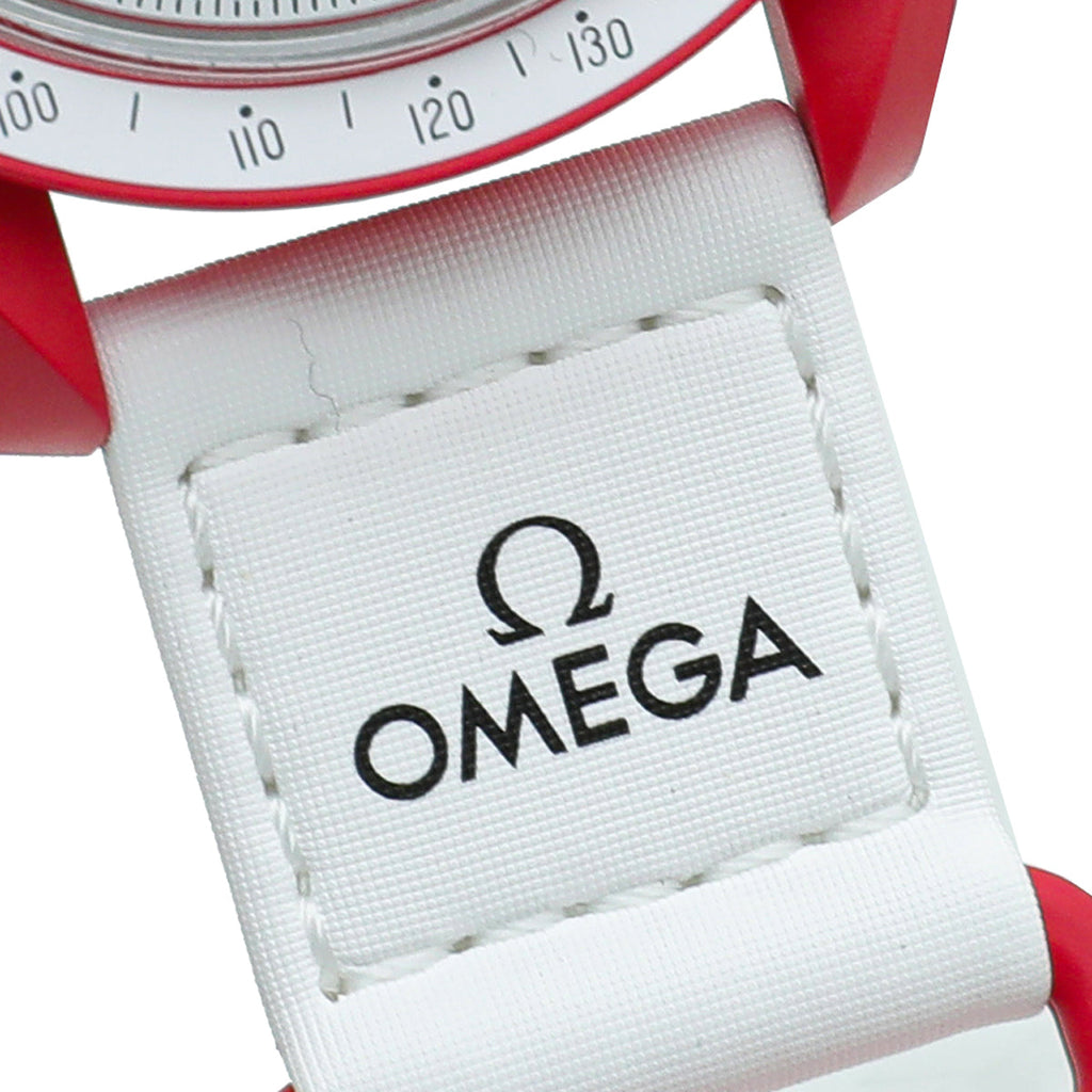 Omega Bicolor Bioceramic Moonswatch Mission to Mars 40mm Quartz Watch