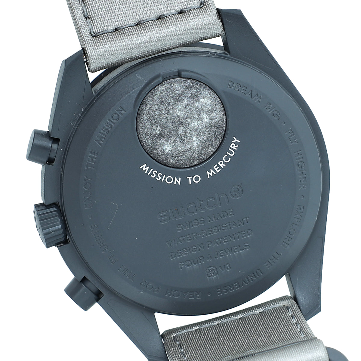 Omega Bicolor X Swatch Speedmaster Moonswatch Mission to Mercury Quartz 41mm Watch