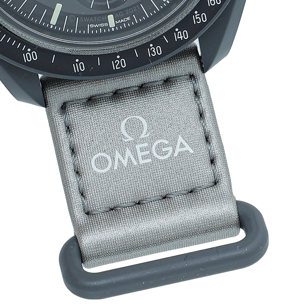 Omega Bicolor X Swatch Speedmaster Moonswatch Mission to Mercury Quartz 41mm Watch