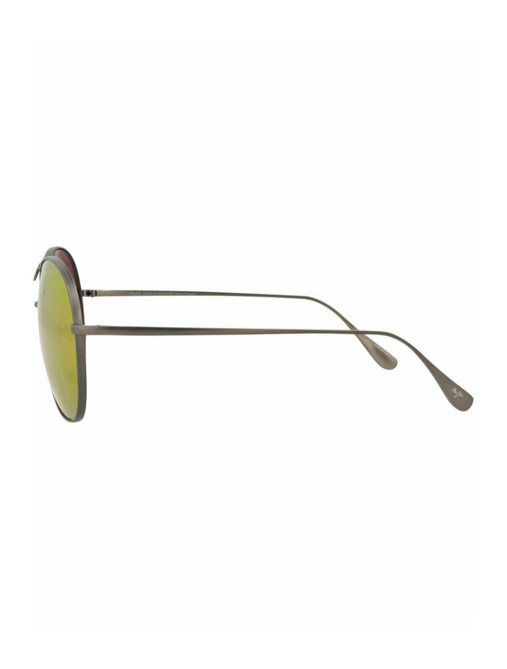 Maui Jim Womens Round/Oval Grey Grey Sunrise Fashion Designer Eyewear