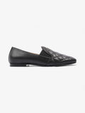 Chanel Mocassins Loafer Black Leather EU 38 UK 5