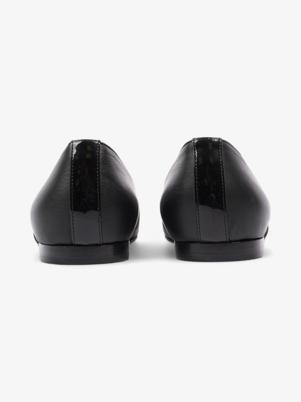 Chanel Mocassins Loafer Black Leather EU 38 UK 5