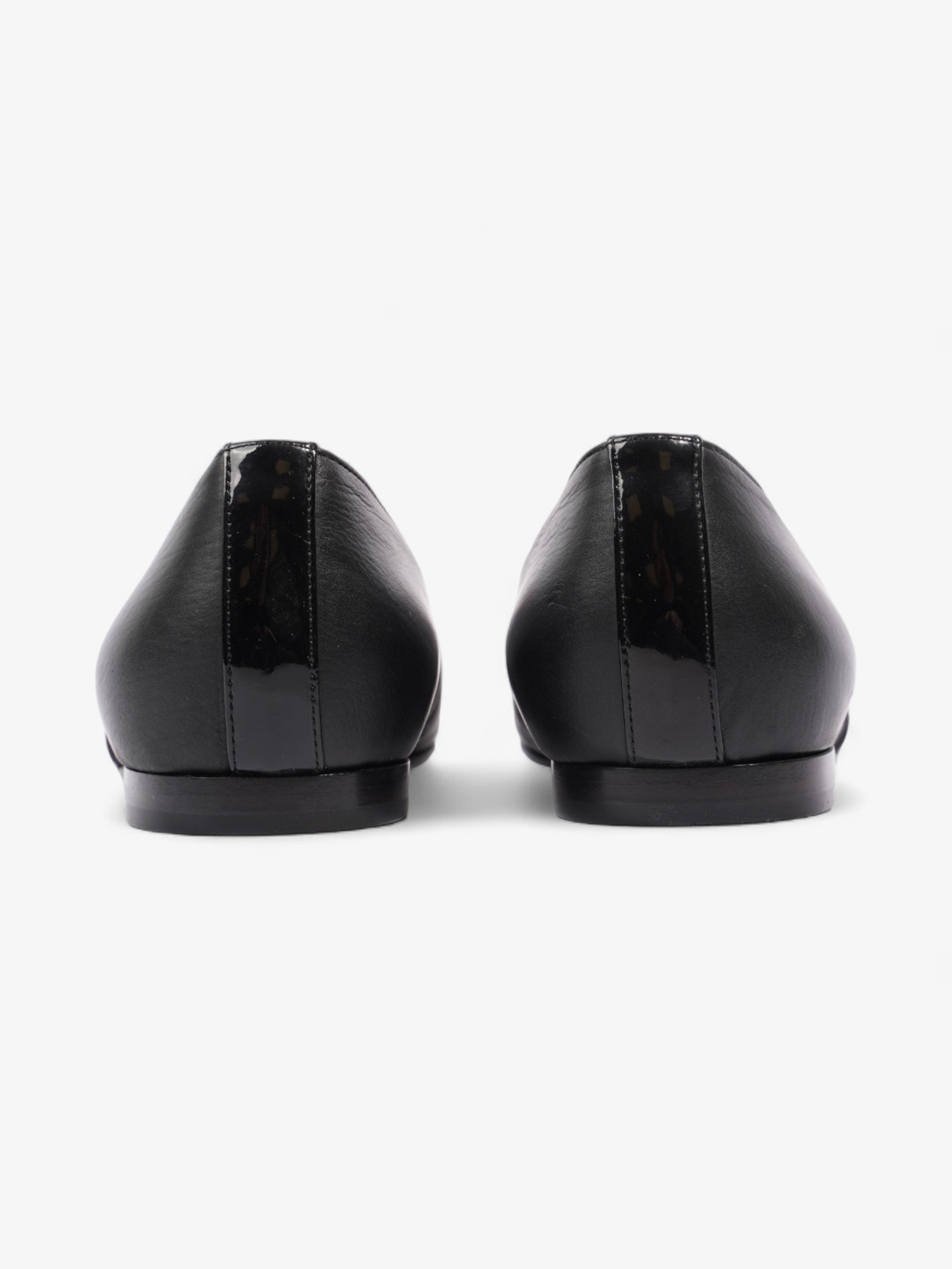 Chanel Mocassins Loafer Black Leather EU 38 UK 5