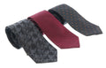 Emporio Armani Multicolor Assorted 100% Silk Tie Collection-Set of 3