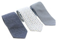 Emporio Armani Multicolor Assorted Silk Blend Tie Collection-Set of 3