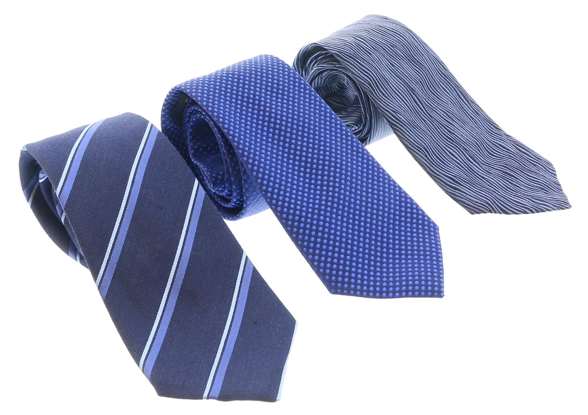 Emporio Armani Multicolor Assorted 100% Silk Tie Collection-Set of 3