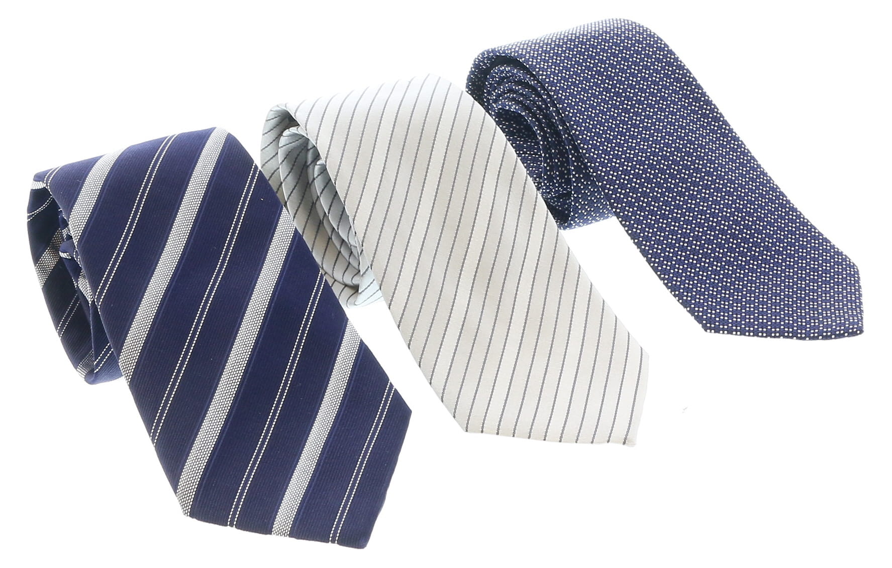 Emporio Armani Multicolor Assorted 100% Silk Tie Collection-Set of 3