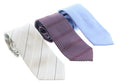 Emporio Armani Multicolor Assorted 100% Silk Tie Collection-Set of 3