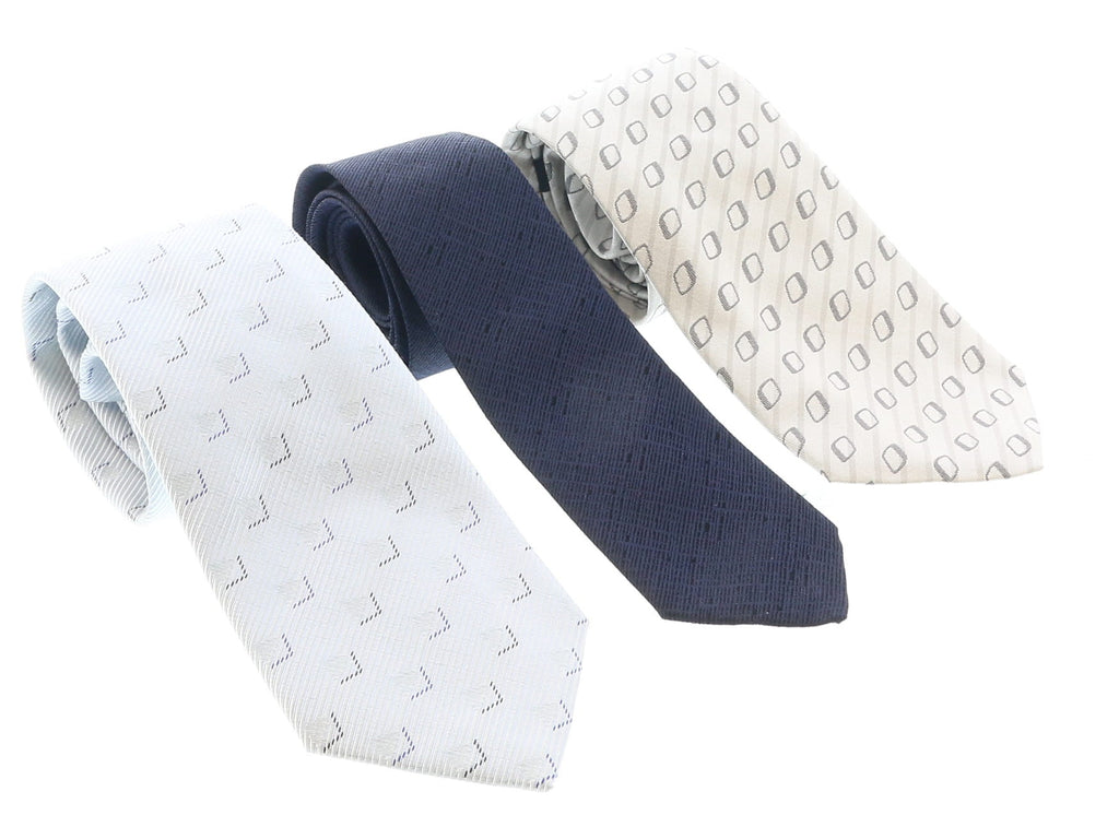 Emporio Armani Multicolor Assorted Silk Blend Tie Collection-Set of 3