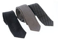 Emporio Armani Multicolor Assorted Silk Blend Tie Collection-Set of 3