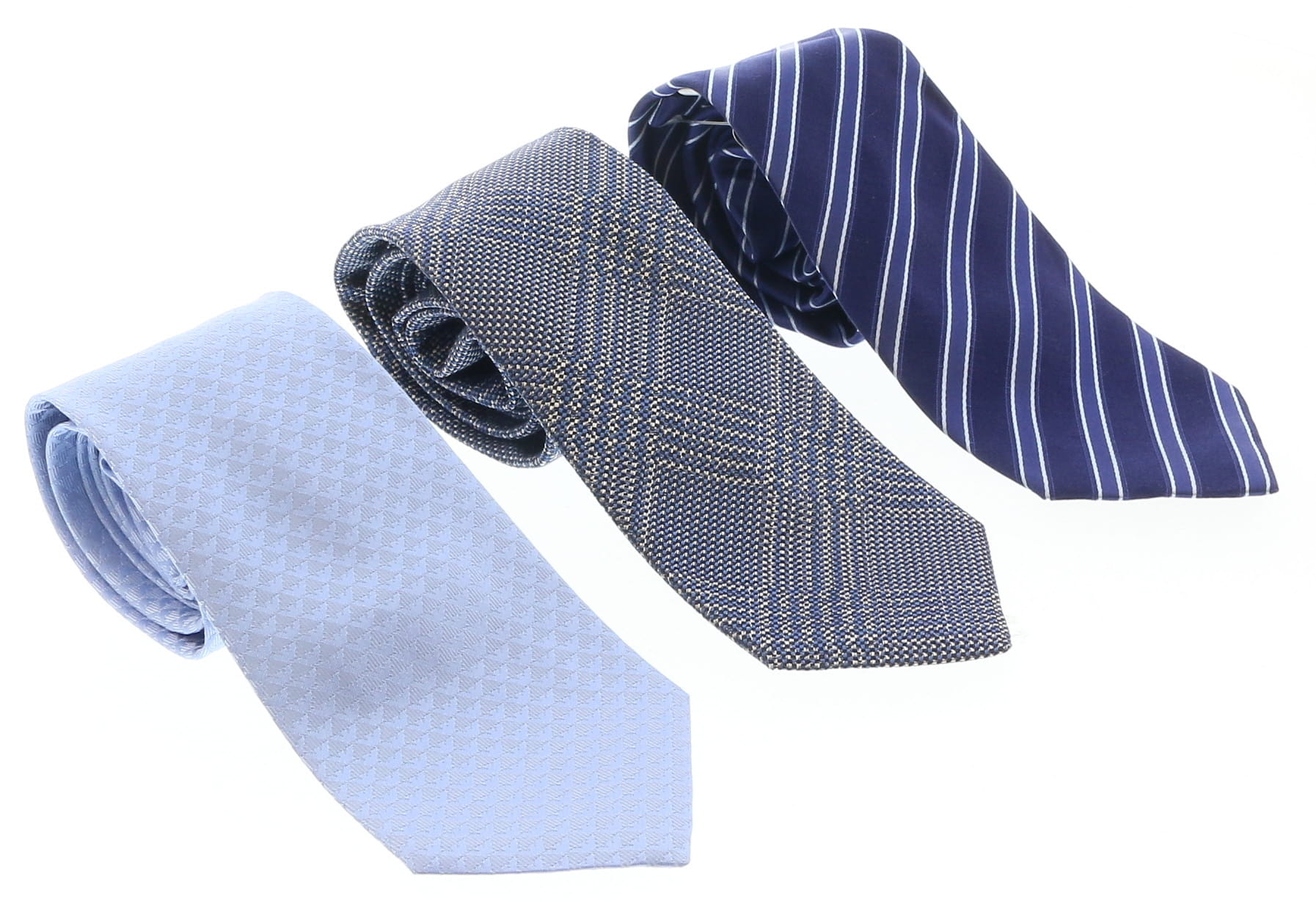 Emporio Armani Multicolor Assorted 100% Silk Tie Collection-Set of 3