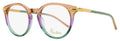 Pomellato Pantos Eyeglasses PM0038O 003 Pink/Violet/Aqua 48mm Pink Violet Aqua