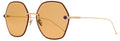 Pomellato Cabochon Sunglasses PM0091S 002 Gold 61mm Gold