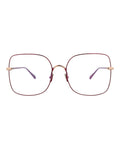 Pomellato Womens Square/Rectangle Violet Violet Transparent Fashion Designer Eyewear