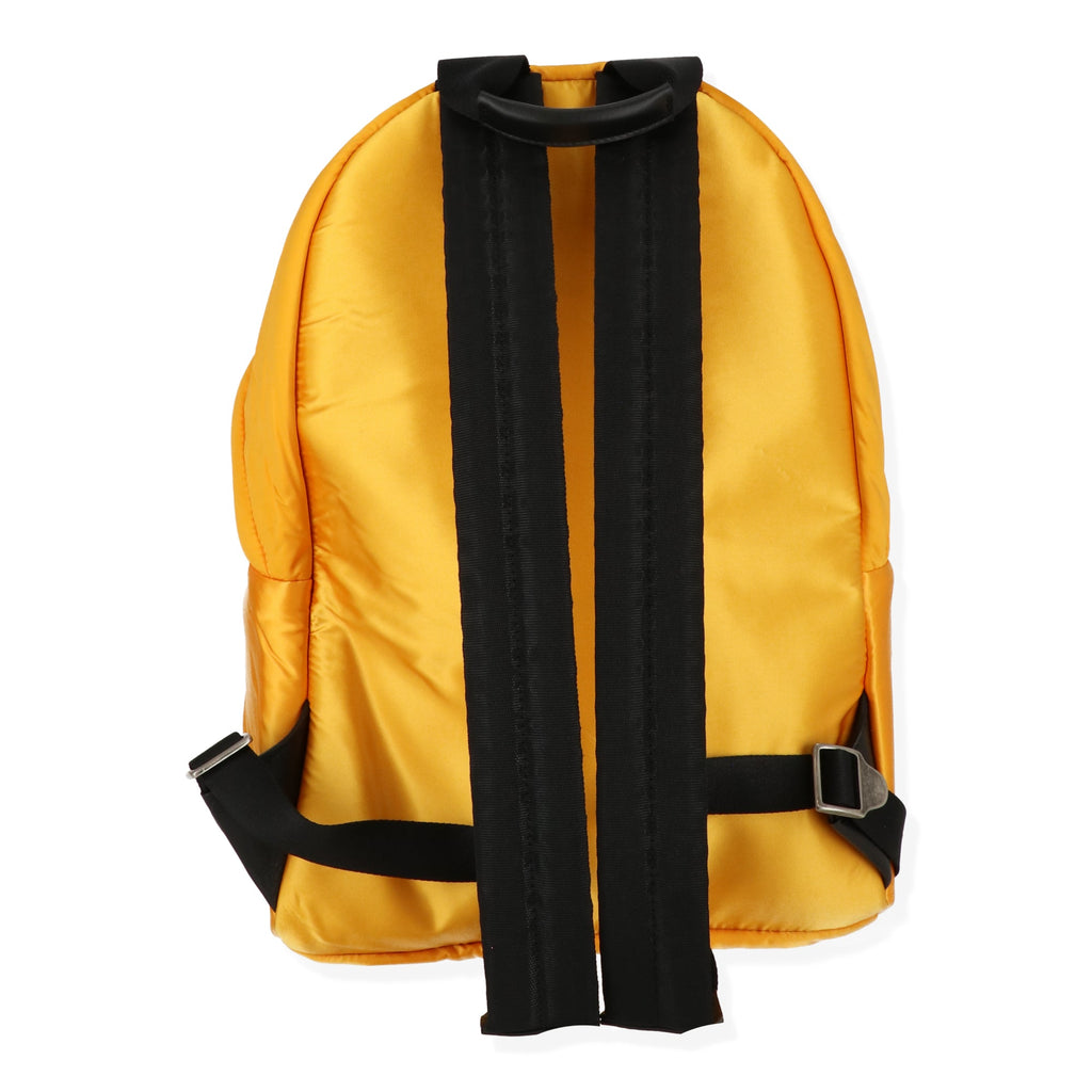 Palm Angels Mens Yellow/White Backpack