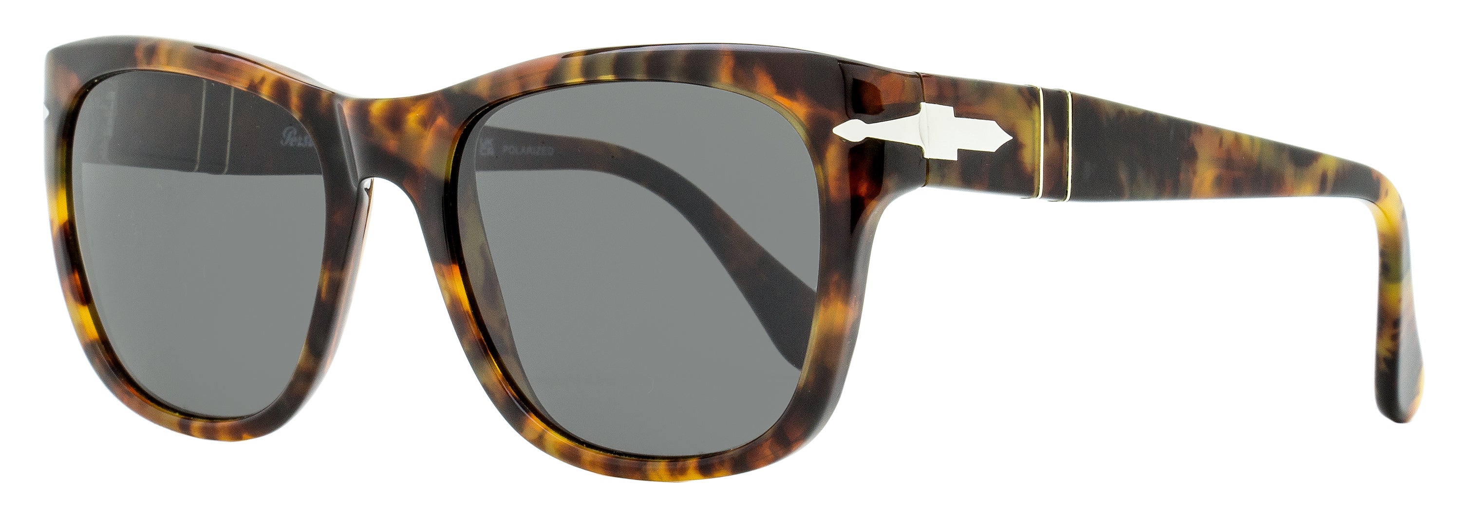 Persol Large Square Sunglasses PO3313S 108/48 Caffe 55mm Caffe