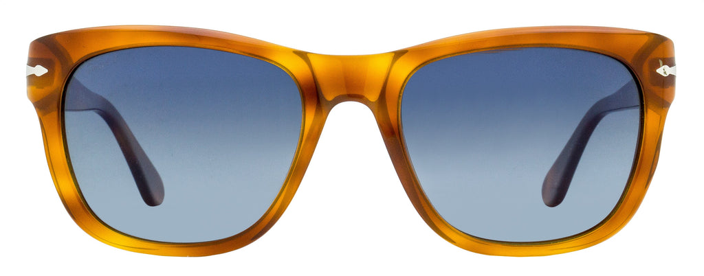 Persol Large Square Sunglasses PO3313S 96/S3 Terra Di Siena 55mm