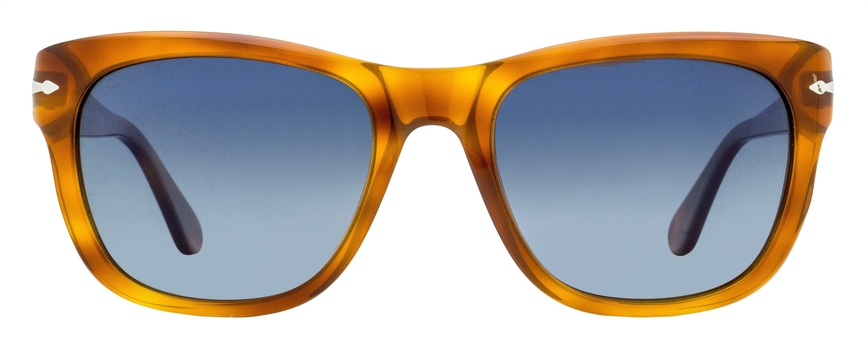 Persol Large Square Sunglasses PO3313S 96/S3 Terra Di Siena 55mm
